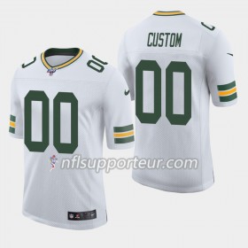 Maillot Homme Green Bay Packers Personnalisé Nike Blanc 100th